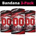 Personalised Melbourne Renegades Cricket Fan Pride Neck Gaiter Dynamic Cricket Graphic Art With Melbourne City Skyline