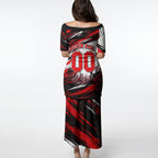 Personalised Melbourne Renegades Cricket Fan Pride Puletasi Dynamic Cricket Graphic Art With Melbourne City Skyline