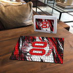 Personalised Melbourne Renegades Cricket Fan Pride Puzzle Dynamic Cricket Graphic Art With Melbourne City Skyline