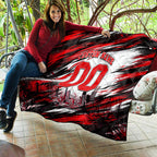 Personalised Melbourne Renegades Cricket Fan Pride Quilt Dynamic Cricket Graphic Art With Melbourne City Skyline