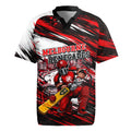 Personalised Melbourne Renegades Cricket Fan Pride Rugby Jersey Dynamic Cricket Graphic Art With Melbourne City Skyline