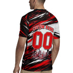 Personalised Melbourne Renegades Cricket Fan Pride Rugby Jersey Dynamic Cricket Graphic Art With Melbourne City Skyline