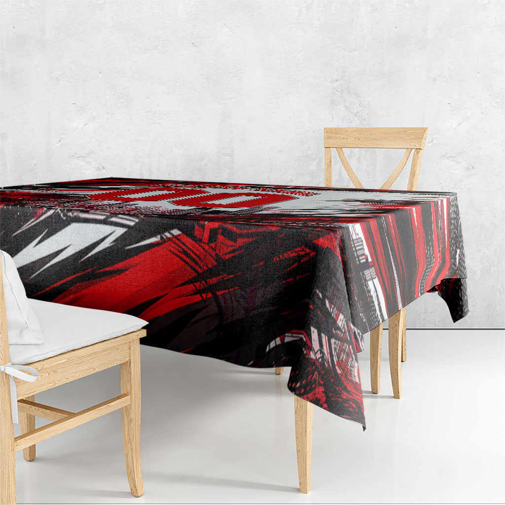 Personalised Melbourne Renegades Cricket Fan Pride Tablecloth Dynamic Cricket Graphic Art With Melbourne City Skyline