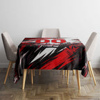 Personalised Melbourne Renegades Cricket Fan Pride Tablecloth Dynamic Cricket Graphic Art With Melbourne City Skyline