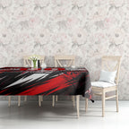 Personalised Melbourne Renegades Cricket Fan Pride Tablecloth Dynamic Cricket Graphic Art With Melbourne City Skyline