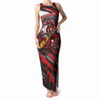 Personalised Melbourne Renegades Cricket Fan Pride Tank Maxi Dress Dynamic Cricket Graphic Art With Melbourne City Skyline