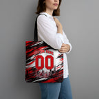 Personalised Melbourne Renegades Cricket Fan Pride Tote Bag Dynamic Cricket Graphic Art With Melbourne City Skyline
