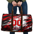 Personalised Melbourne Renegades Cricket Fan Pride Travel Bag Dynamic Cricket Graphic Art With Melbourne City Skyline