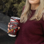 Personalised Melbourne Renegades Cricket Fan Pride Tumbler Cup Dynamic Cricket Graphic Art With Melbourne City Skyline