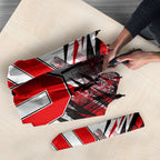 Personalised Melbourne Renegades Cricket Fan Pride Umbrella Dynamic Cricket Graphic Art With Melbourne City Skyline