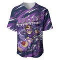 Personalised Hobart Hurricanes Cricket Fan Pride Baseball Jersey Dynamic Swirling Storm Cricket Graphic Art With Hobart Skyline