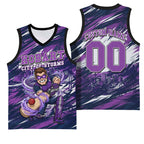 Personalised Hobart Hurricanes Cricket Fan Pride Basketball Jersey Dynamic Swirling Storm Cricket Graphic Art With Hobart Skyline