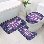 Personalised Hobart Hurricanes Cricket Fan Pride Bathroom Set Dynamic Swirling Storm Cricket Graphic Art With Hobart Skyline