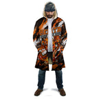 Personalised Perth Scorchers Cricket Fan Pride Cloak Dynamic Flaming Dragon Art With Perth City Skyline