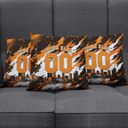 Personalised Perth Scorchers Cricket Fan Pride Pillow Cover Dynamic Flaming Dragon Art With Perth City Skyline