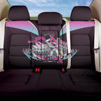 Personalised Sydney Sixers Cricket Mascot Skyline Back Car Seat Cover Retro Neon Graphic Fan Art