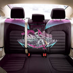 Personalised Sydney Sixers Cricket Mascot Skyline Back Car Seat Cover Retro Neon Graphic Fan Art