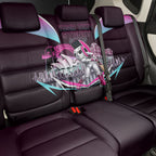 Personalised Sydney Sixers Cricket Mascot Skyline Back Car Seat Cover Retro Neon Graphic Fan Art