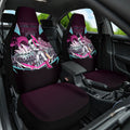 Personalised Sydney Sixers Cricket Mascot Skyline Car Seat Cover Retro Neon Graphic Fan Art