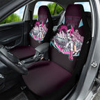 Personalised Sydney Sixers Cricket Mascot Skyline Car Seat Cover Retro Neon Graphic Fan Art