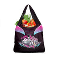 Personalised Sydney Sixers Cricket Mascot Skyline Grocery Bag Retro Neon Graphic Fan Art