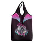 Personalised Sydney Sixers Cricket Mascot Skyline Grocery Bag Retro Neon Graphic Fan Art