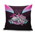 Personalised Sydney Sixers Cricket Mascot Skyline Pillow Cover Retro Neon Graphic Fan Art