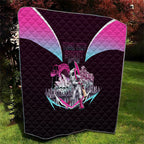 Personalised Sydney Sixers Cricket Mascot Skyline Quilt Retro Neon Graphic Fan Art