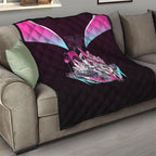 Personalised Sydney Sixers Cricket Mascot Skyline Quilt Retro Neon Graphic Fan Art