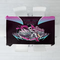 Personalised Sydney Sixers Cricket Mascot Skyline Tablecloth Retro Neon Graphic Fan Art