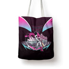 Personalised Sydney Sixers Cricket Mascot Skyline Tote Bag Retro Neon Graphic Fan Art
