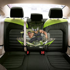 Personalised Sydney Thunder Cricket Mascot Skyline Back Car Seat Cover Retro Comic Style Fan Art Graphic