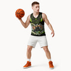 Personalised Sydney Thunder Cricket Mascot Skyline Basketball Jersey Retro Comic Style Fan Art Graphic