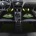 Personalised Sydney Thunder Cricket Mascot Skyline Car Mats Retro Comic Style Fan Art Graphic