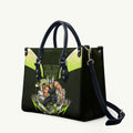 Personalised Sydney Thunder Cricket Mascot Skyline Leather Bag Retro Comic Style Fan Art Graphic