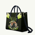 Personalised Sydney Thunder Cricket Mascot Skyline Leather Bag Retro Comic Style Fan Art Graphic