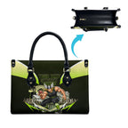 Personalised Sydney Thunder Cricket Mascot Skyline Leather Bag Retro Comic Style Fan Art Graphic