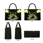 Personalised Sydney Thunder Cricket Mascot Skyline Leather Bag Retro Comic Style Fan Art Graphic