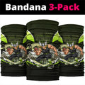 Personalised Sydney Thunder Cricket Mascot Skyline Neck Gaiter Retro Comic Style Fan Art Graphic