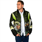 Personalised Sydney Thunder Cricket Mascot Skyline Padded Jacket Retro Comic Style Fan Art Graphic