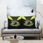Personalised Sydney Thunder Cricket Mascot Skyline Pillow Cover Retro Comic Style Fan Art Graphic