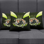 Personalised Sydney Thunder Cricket Mascot Skyline Pillow Cover Retro Comic Style Fan Art Graphic