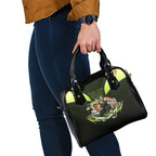 Personalised Sydney Thunder Cricket Mascot Skyline Shoulder Handbag Retro Comic Style Fan Art Graphic