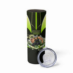 Personalised Sydney Thunder Cricket Mascot Skyline Skinny Tumbler Retro Comic Style Fan Art Graphic