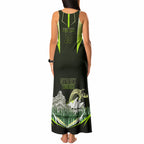 Personalised Sydney Thunder Cricket Mascot Skyline Tank Maxi Dress Retro Comic Style Fan Art Graphic