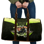 Personalised Sydney Thunder Cricket Mascot Skyline Travel Bag Retro Comic Style Fan Art Graphic