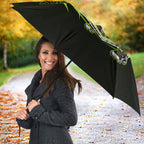 Personalised Sydney Thunder Cricket Mascot Skyline Umbrella Retro Comic Style Fan Art Graphic