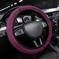 Brisbane City Rugby Steering Wheel Cover Muscular Horse Mascot Skyline Graphic