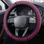 Brisbane City Rugby Steering Wheel Cover Muscular Horse Mascot Skyline Graphic