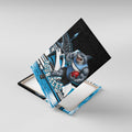 Personalised Sydney Sharks Rugby Canvas Wall Art Muscular Mascot Harbour Bridge Skyline Graphic